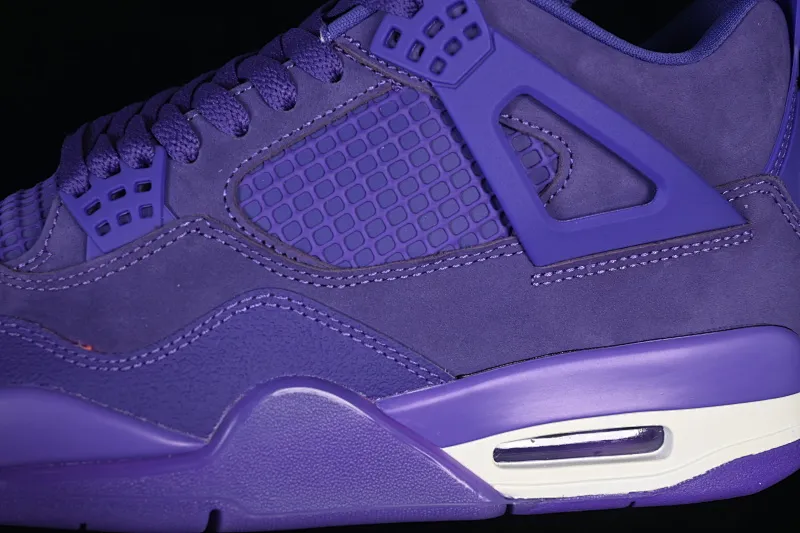 All categories Air Jordan Jordan series basketball shoes Air Jordan 4 Nigel Sylvester x Air Jordan 4 Retro "Purple" AJ4 Joe 4 joint blue brick HF4340-500